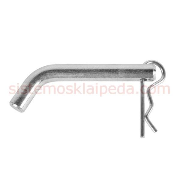 Kablio prikabinimo kaištis su fiksavimo segtuku