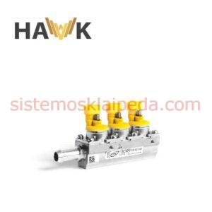 Dujų purkštukai Kme Hawk Premium 3 cilindrų